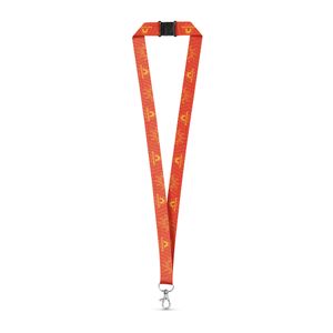 BRISTOL. SET Lanyard SUBLIMATION Long II (20 mm) med 20 mm avtryckarkarbinhake och säkerhetsspänne, miniatyr 1