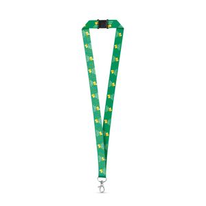 DOVER. SET Lanyard SUBLIMATION Long II (20 mm) i återvunnen polyester (100 % rPET) med 20 mm karbinhake och säkerhetsspänne, miniatyr 2