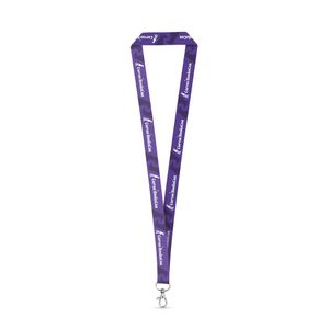 WINDSOR. SET Lanyard SUBLIMATION Long II (20 mm) i återvunnen polyester (100 % rPET) med 20 mm karbinhake, miniatyr 2