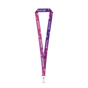 MANILA. SET Lanyard SUBLIMATION Long II (20 mm) med 20 mm oval karbinhake, miniatyr 2