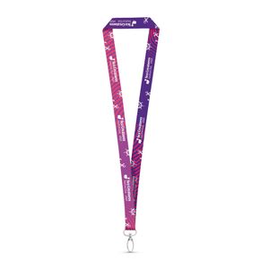 MANILA. SET Lanyard SUBLIMATION Long II (20 mm) med 20 mm oval karbinhake, miniatyr 1