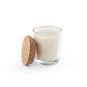 ZEN 80. Aromatiskt ljus i en glaskopp med korklock 80 g, miniatyr 2