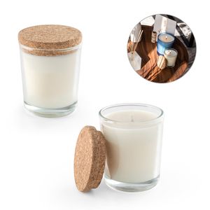 ZEN 80. Aromatiskt ljus i en glaskopp med korklock 80 g, miniatyr 1