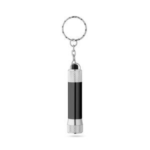 RE-LERGAN. Nyckelring i aluminium (92 % återvunnen) med 3-ljus LED-ficklampa, miniatyr 2