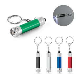 RE-LERGAN. Nyckelring i aluminium (92 % återvunnen) med 3-ljus LED-ficklampa, miniatyr 1