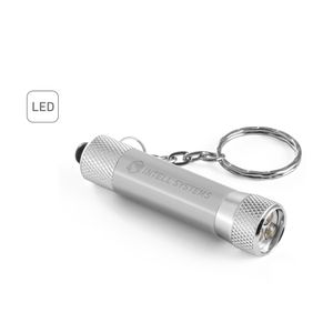 RE-LERGAN. Nyckelring i aluminium (92 % återvunnen) med 3-ljus LED-ficklampa, miniatyr 4