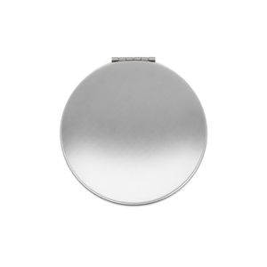 KAYLA. Dubbelsidig rund aluminiumspegel med magnetisk stängning, miniatyr 2