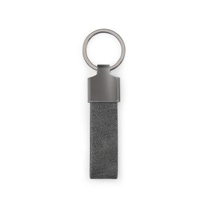 VAUGHN. Set bestående av en korthållare och en nyckelhållare, båda tillverkade av metall och återvunnen polyester (30 % rPET), miniatyr 5