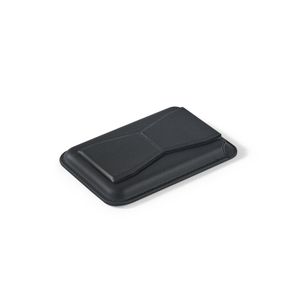 CONNOR. Magnetisk korthållare tillverkad av PU-läder, fästs enkelt på baksidan av din mobiltelefon, med RFID-blockering, miniatyr 4