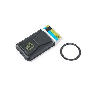 CONNOR. Magnetisk korthållare tillverkad av PU-läder, fästs enkelt på baksidan av din mobiltelefon, med RFID-blockering, miniatyr 3