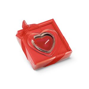 SWEET. Hjärtformat ljus och glasfot, miniatyr 2