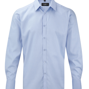 Men´s Long Sleeve Herringbone Shirt, miniatyr 2