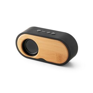 TILLY. Bärbar 3W högtalare med 5 timmars batteritid på bambu och återvunnen ABS (100 % rABS), miniatyr 6