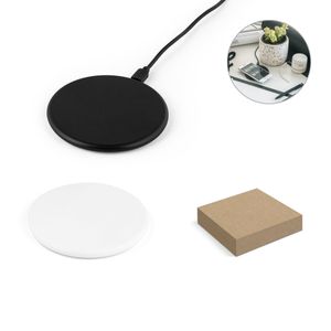 SOVERY. Snabb 10W trådlös laddare i återvunnen ABS (100 % rABS), miniatyr 1