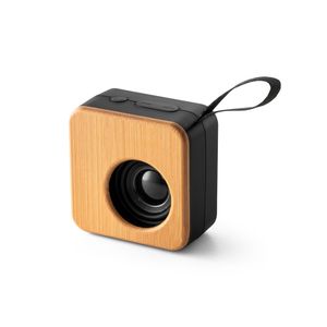 MAYER. Bärbar 3W högtalare med 4h batteritid i bambu och återvunnen ABS (100 % rABS), miniatyr 6