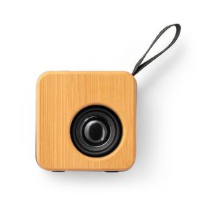 MAYER. Bärbar 3W högtalare med 4h batteritid i bambu och återvunnen ABS (100 % rABS), miniatyr 2