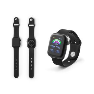WILES. Smartwatch med 1.85" skärm, IPX4 och 3 dagars batteritid och silikonband, miniatyr 1