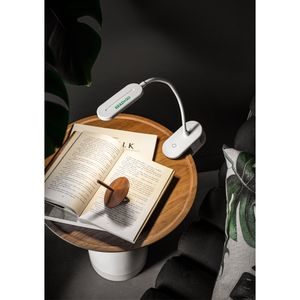 NESBIT II. Bärbar skrivbordslampa med klämma och 30 timmars autonomi vid 65 % rABS, miniatyr 4