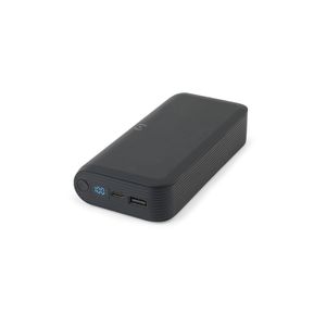 BECKER 20. 20 000 mAh powerbank i återvunnen ABS (100 % rABS) med 15 W supersnabb trådlös laddare, miniatyr 6