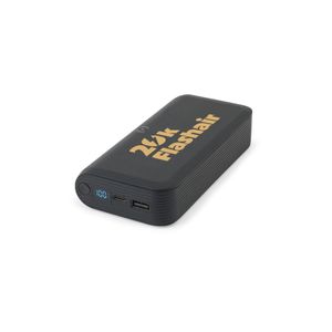 BECKER 20. 20 000 mAh powerbank i återvunnen ABS (100 % rABS) med 15 W supersnabb trådlös laddare, miniatyr 3
