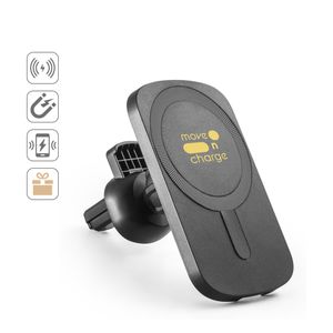 KOCH. Biltelefonhållare med trådlös magnetladdare 15W i återvunnen ABS (100 % rABS), miniatyr 5