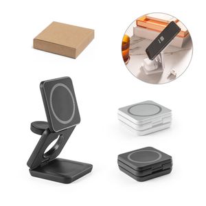 BROGLIE. Supersnabb 15W 4-i-1 magnetisk trådlös laddare i återvunnen ABS (100 % rABS), miniatyr 1