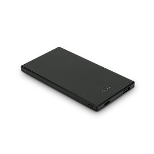 DENNING. 5 000 mAh tunn powerbank i rostfritt stål, miniatyr 6
