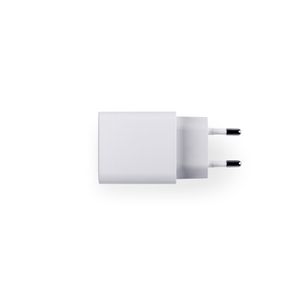WEGENER. Strömadapter med USB-A-port 18W och USB-C 20W i återvunnen ABS (100 % rABS), miniatyr 2
