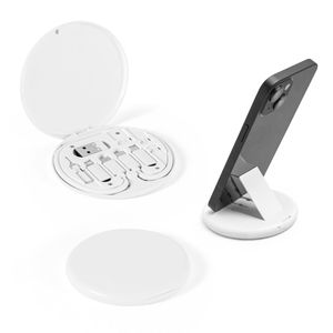 SYSTROM. 100 % återvunnen ABS (100 % rABS) supersnabb laddningskabel och adapterset, miniatyr 1