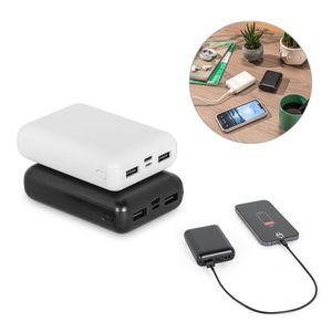 LEAKEY 10. Powerbank 10 000 mAh i återvunnen ABS (100 % rABS), miniatyr 1