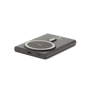 WRIGHT 5. Magnetisk powerbank med supersnabb laddning i återvunnet aluminium och återvunnet ABS 5'000 mAh, miniatyr 5