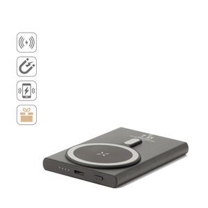 WRIGHT 5. Magnetisk powerbank med supersnabb laddning i återvunnet aluminium och återvunnet ABS 5'000 mAh, miniatyr 4