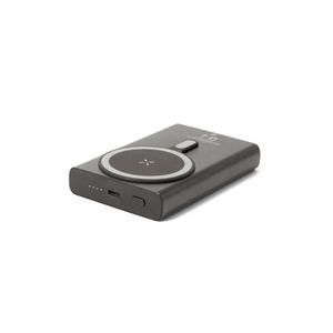 WRIGHT 10. Magnetisk powerbank med supersnabb laddning i återvunnet aluminium och återvunnet ABS 10'000 mAh, miniatyr 5