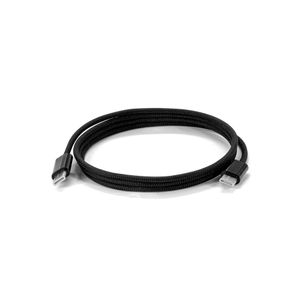 JEMISON. USB-C till USB-C-kabel med flätad sladd (60 W), tillverkad av ABS, rostfritt stål, aluminium och polyester, miniatyr 5