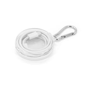 JEMISON. USB-C till USB-C-kabel med flätad sladd (60 W), tillverkad av ABS, rostfritt stål, aluminium och polyester, miniatyr 6