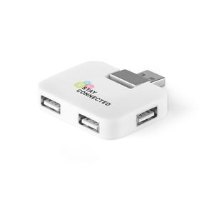JANNES. HUB med 4 USB-A-portar i ABS, miniatyr 3