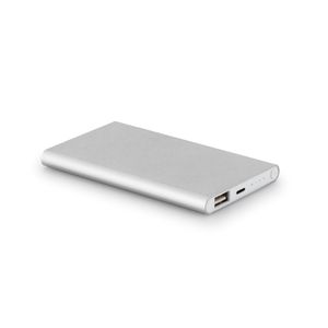 MARCET. Powerbank slimmad 4'000 mAh i återvunnen ABS (70% rABS) och återvunnen ABS (100 % rABS), miniatyr 6
