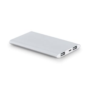 NOBEL. Powerbank 7 200 mAh i återvunnen aluminium (100 % rAL), miniatyr 6