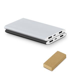 NOBEL. Powerbank 7 200 mAh i återvunnen aluminium (100 % rAL), miniatyr 1