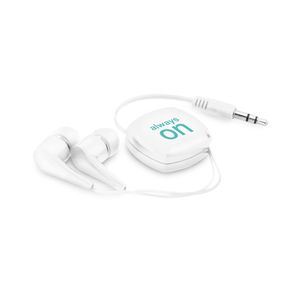 PINEL. Infällbara hörlurar med 0.75 m ABS-kabel, miniatyr 4