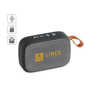 GANTE. Bärbar 3W högtalare med 2h batteritid i polyester och ABS, miniatyr 3