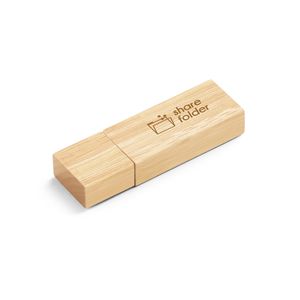 VENTER 8GB. USB-minne med 8GB i bambu, miniatyr 3