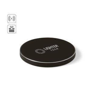JOULE. Snabb 10W trådlös laddare i återvunnen ABS (100% rABS) och återvunnen aluminium (100% rAL), miniatyr 4