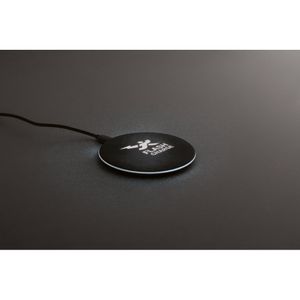 BURNELL. Supersnabb 10W trådlös laddare i ABS, miniatyr 2