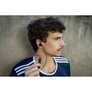 OTTO. Trådlösa magnetiska hörlurar med 3 timmars batteritid på återvunnen ABS (100 % rABS), miniatyr 3