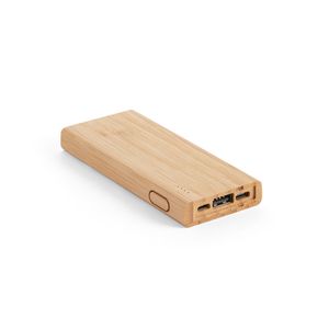 KOHN. Powerbank 5 000 mAh i bambu, miniatyr 5