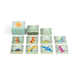 TRICERATOPS. Minnesspel med 20 bitar, miniatyr 3