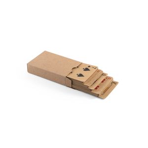 FISCHER. Kortlek med 54 klassiska kort i kraftpapper, av FSC™-certifierat material och andra kontrollerade material, miniatyr 5