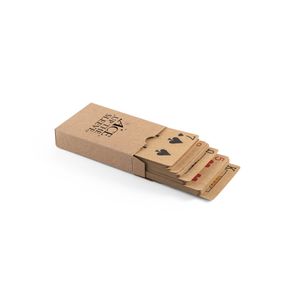 FISCHER. Kortlek med 54 klassiska kort i kraftpapper, av FSC™-certifierat material och andra kontrollerade material, miniatyr 2