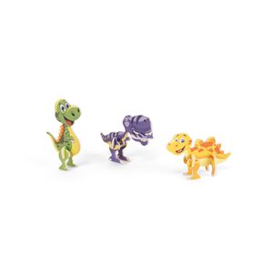 DINOSAURUS. 3D-pussel i papper i form av en dinosaurie, miniatyr 4